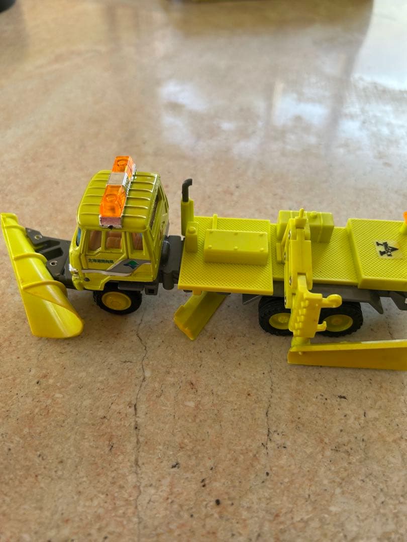 北海道開発局　除雪トラック 除面清掃車 2点セット非売品