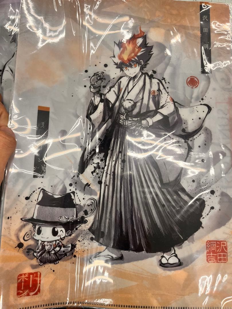 家庭教師ヒットマンREBORN ツナ A4限定クリアファイル - メルカリ