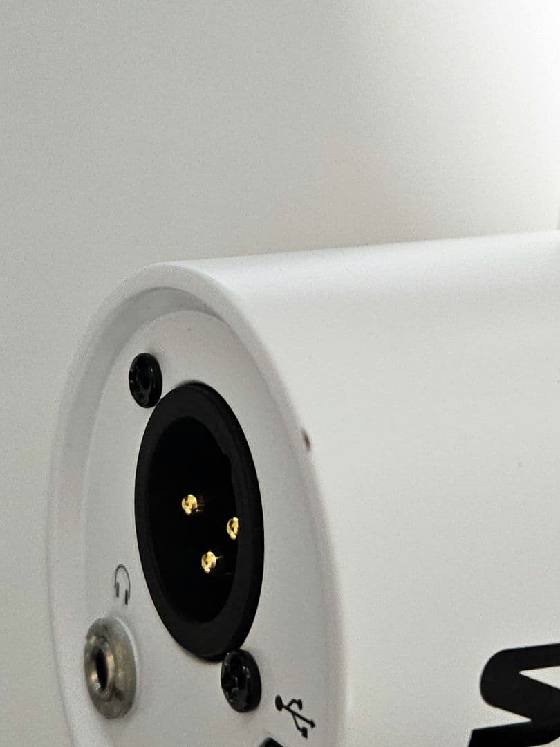 SHURE MV7 PODCAST マイク ホワイト