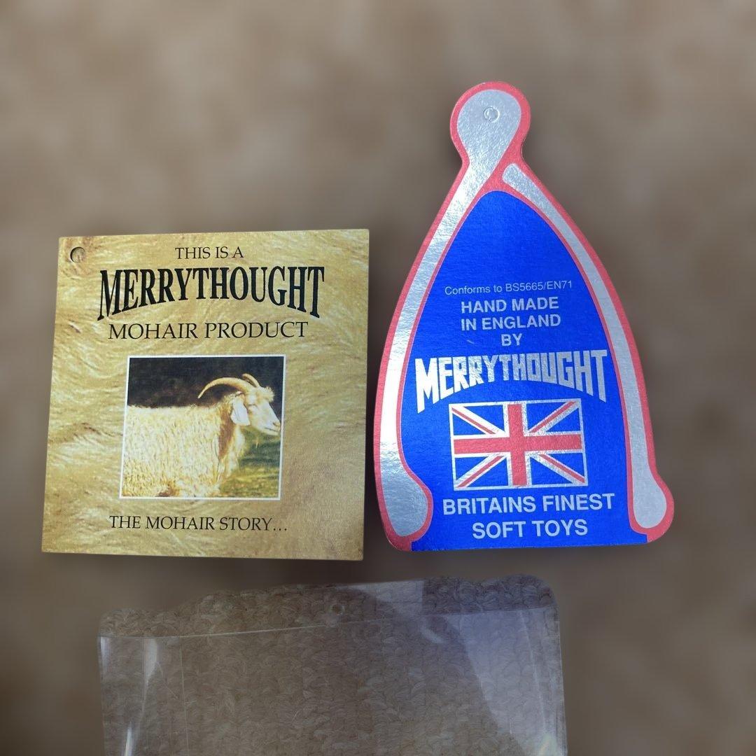 Merrythought ウサギ耳付きぬいぐるみ