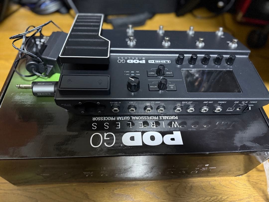 ギター pod go wireless