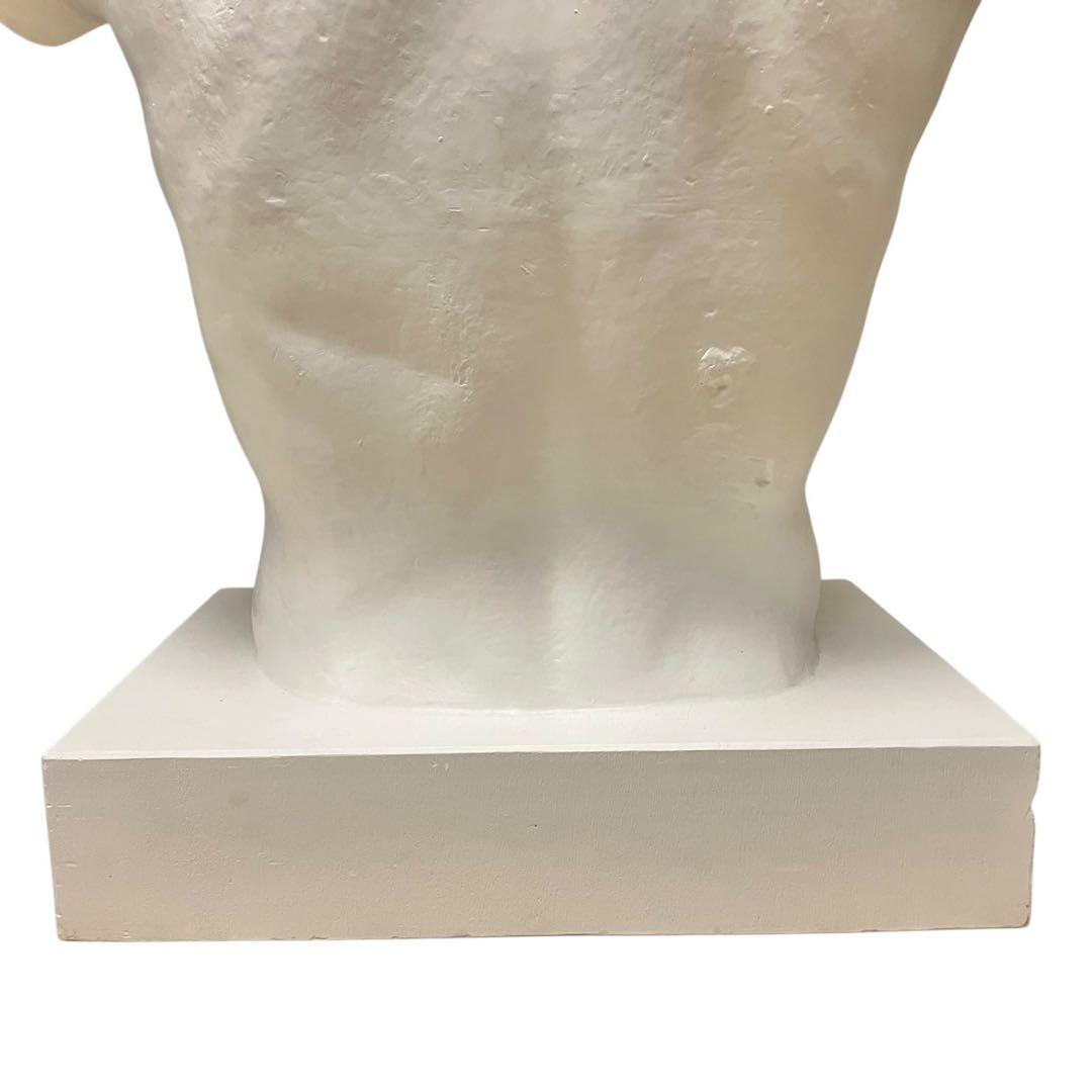 希少】ポセイドン 石膏像 石像 胸像 デッサン 特大 彫刻 置物 オブジェ