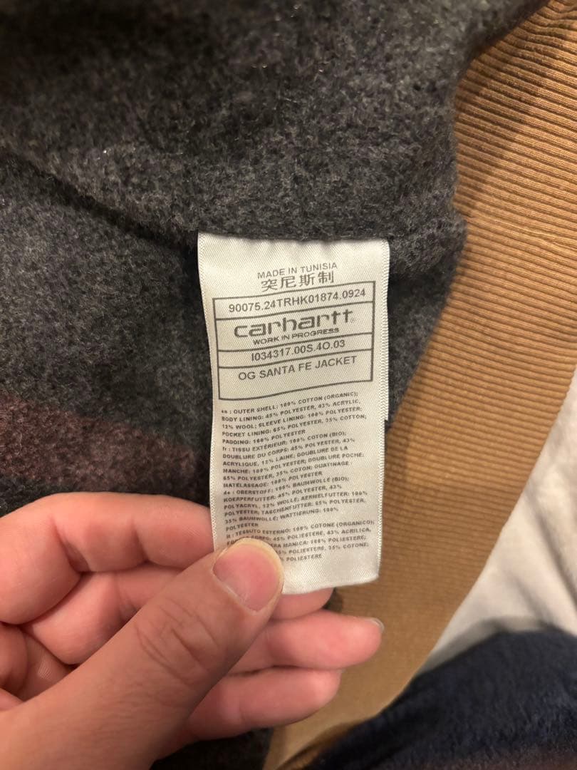 Carhartt OG SANTAFE サンタフェジャケット Sサイズ