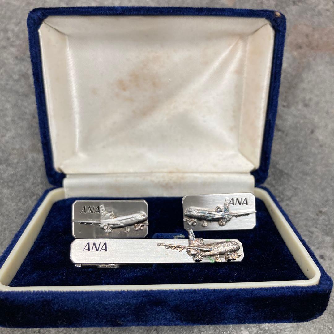 ANA 全日空 スーツ ネクタイピン カフス メンズ - メルカリ