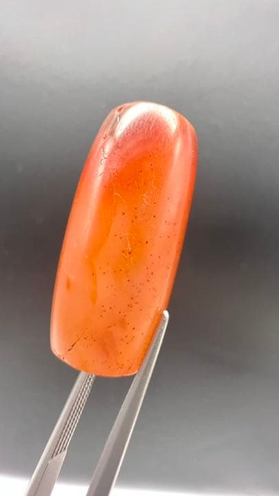 【アンティーク ビーズ】アンティークカーネリアン ビーズ 25.9mm