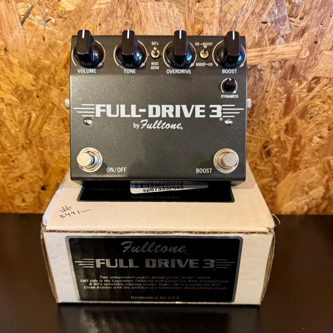 たらちゃん様専用 Fulltone FULL-DRIVE 3 ギターエフェクター