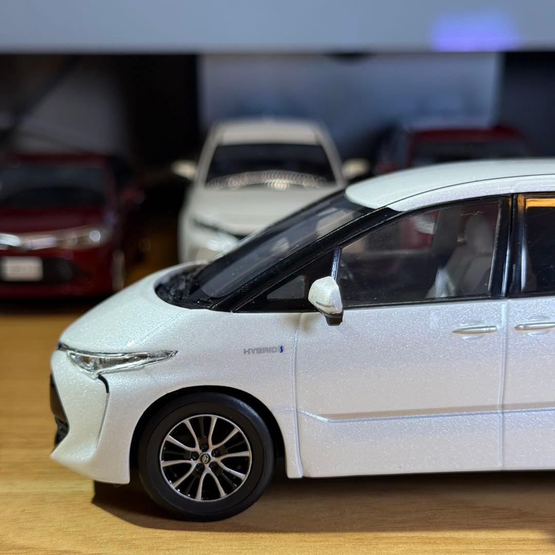 【非売品】エスティマ ハイブリッド カラーサンプルミニカー 1/30