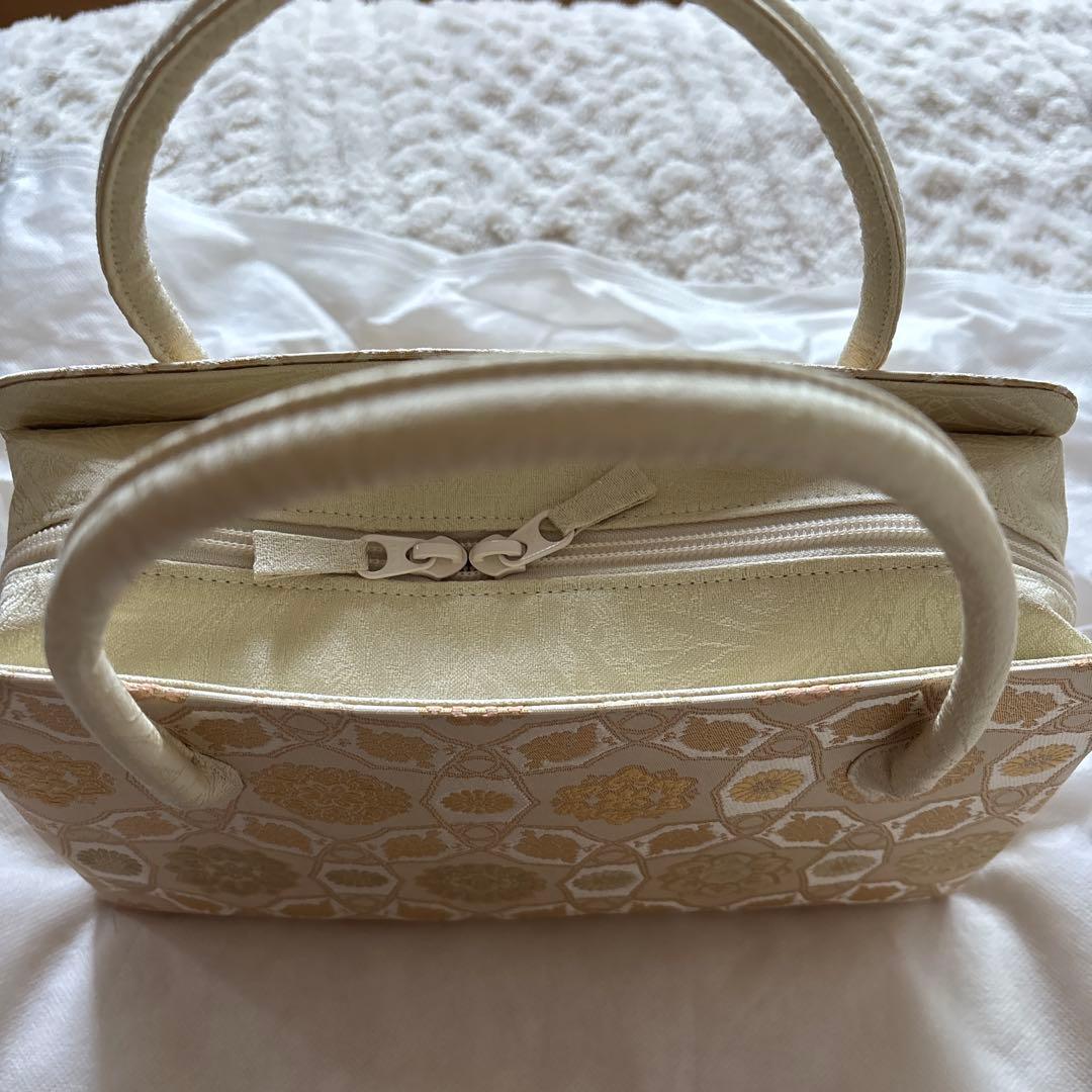 京都佐賀錦　伝統工芸師　箔屋清兵衛　和装バッグ