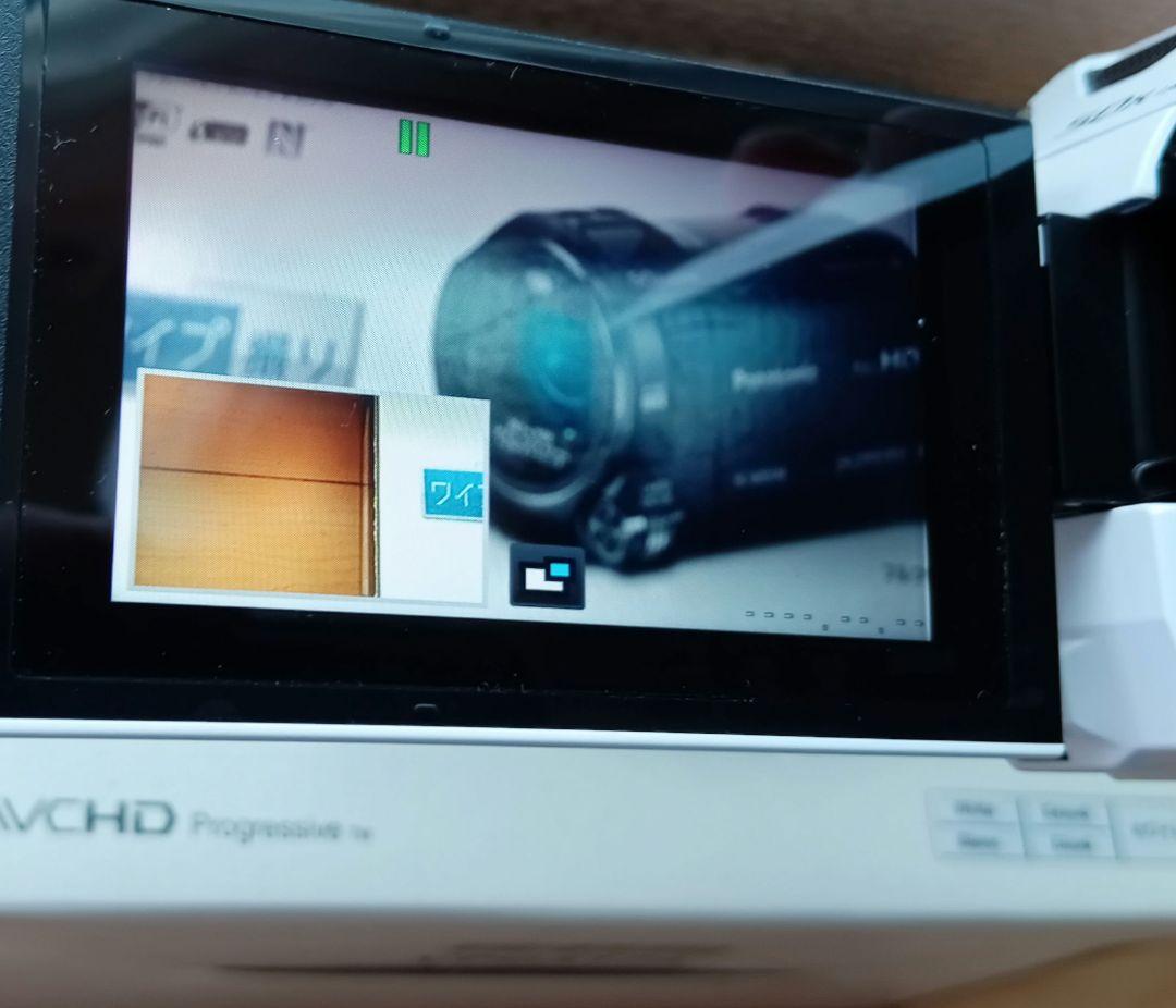 【美品、動作確認済み】高性能ビデオカメラ パナソニック HC-W850M-W