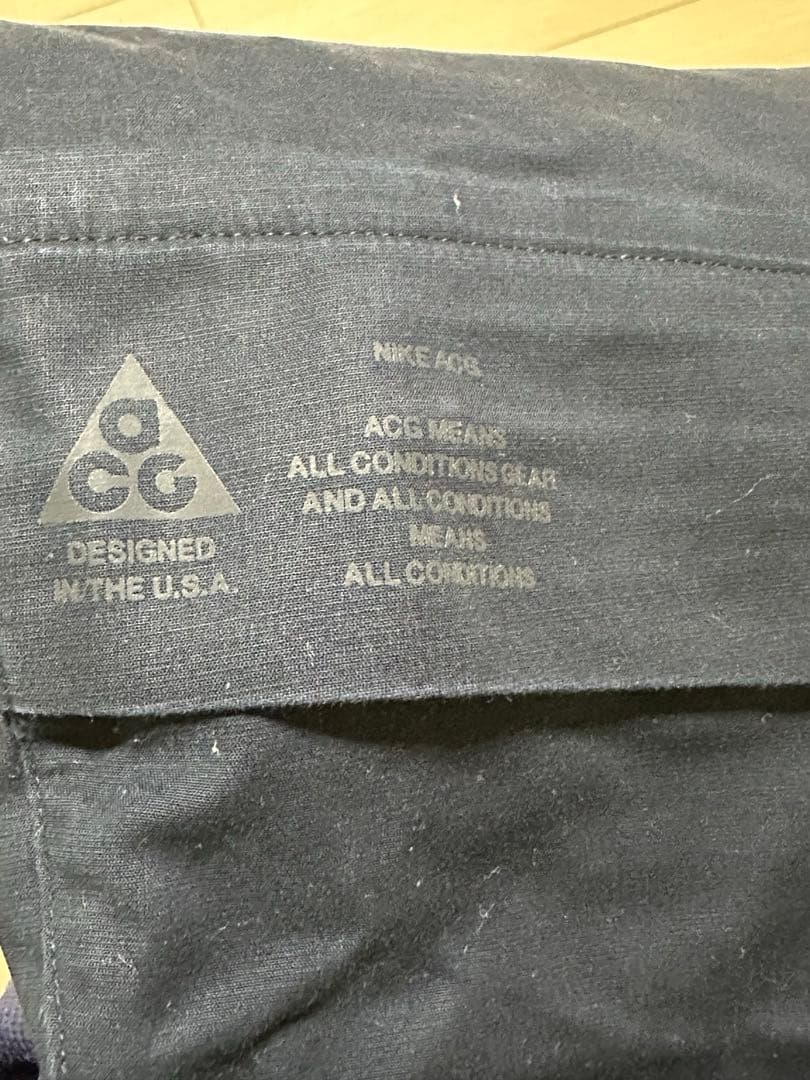 NIKE LAB ACG サルエルパンツ 黒 Lサイズ