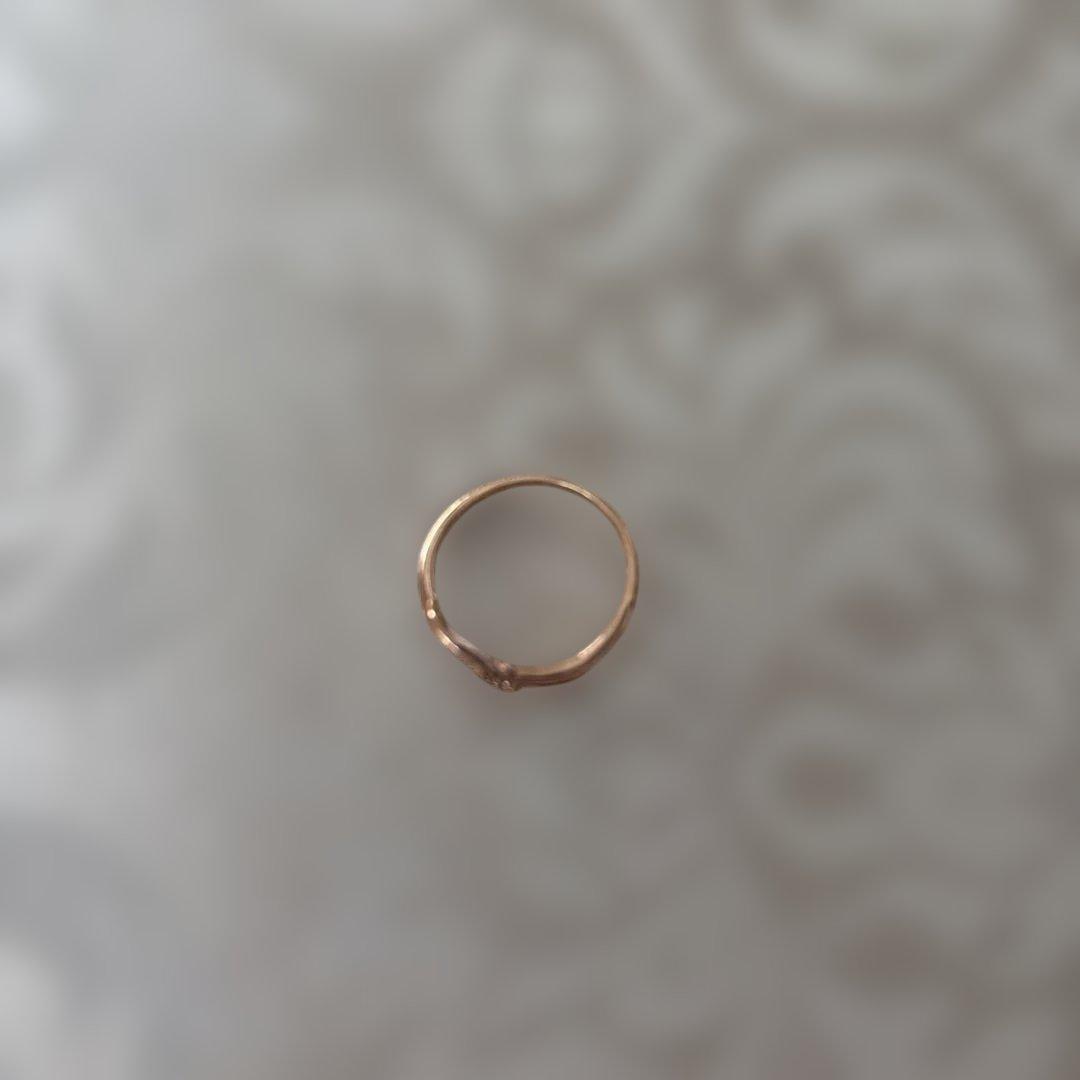 Vendome Aoyama K10PG 11号ダイヤモンドウェーブリング