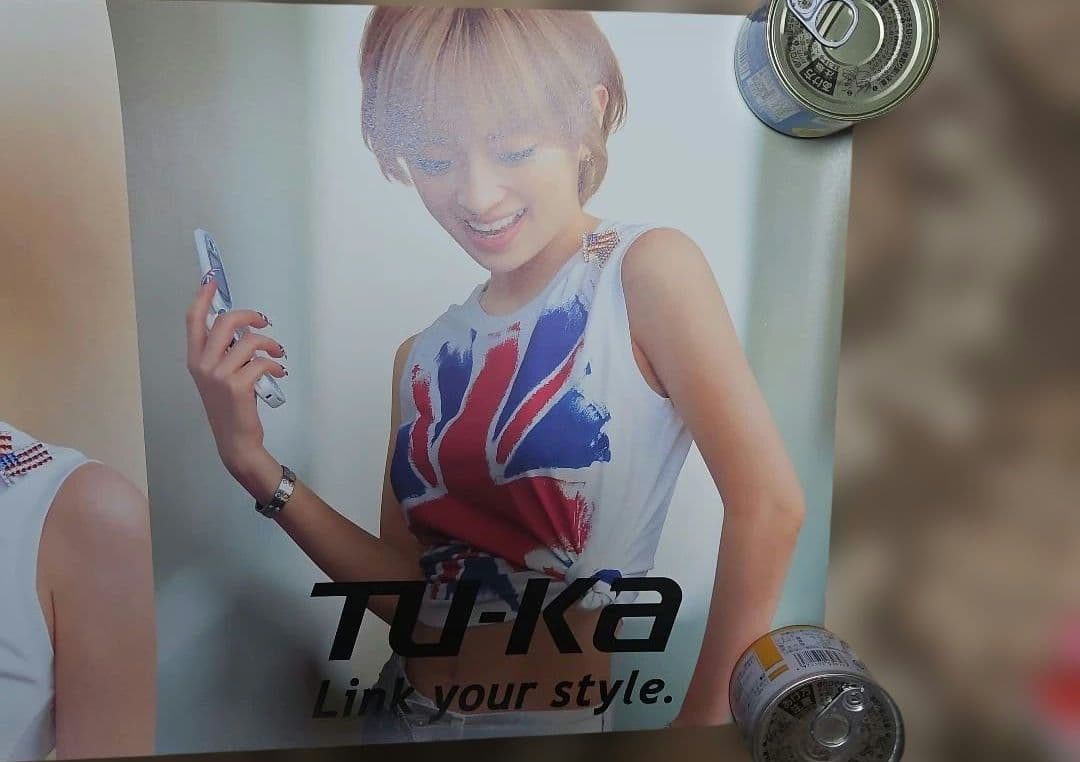 浜崎あゆみTU-KA ユニオンジャック ポスター