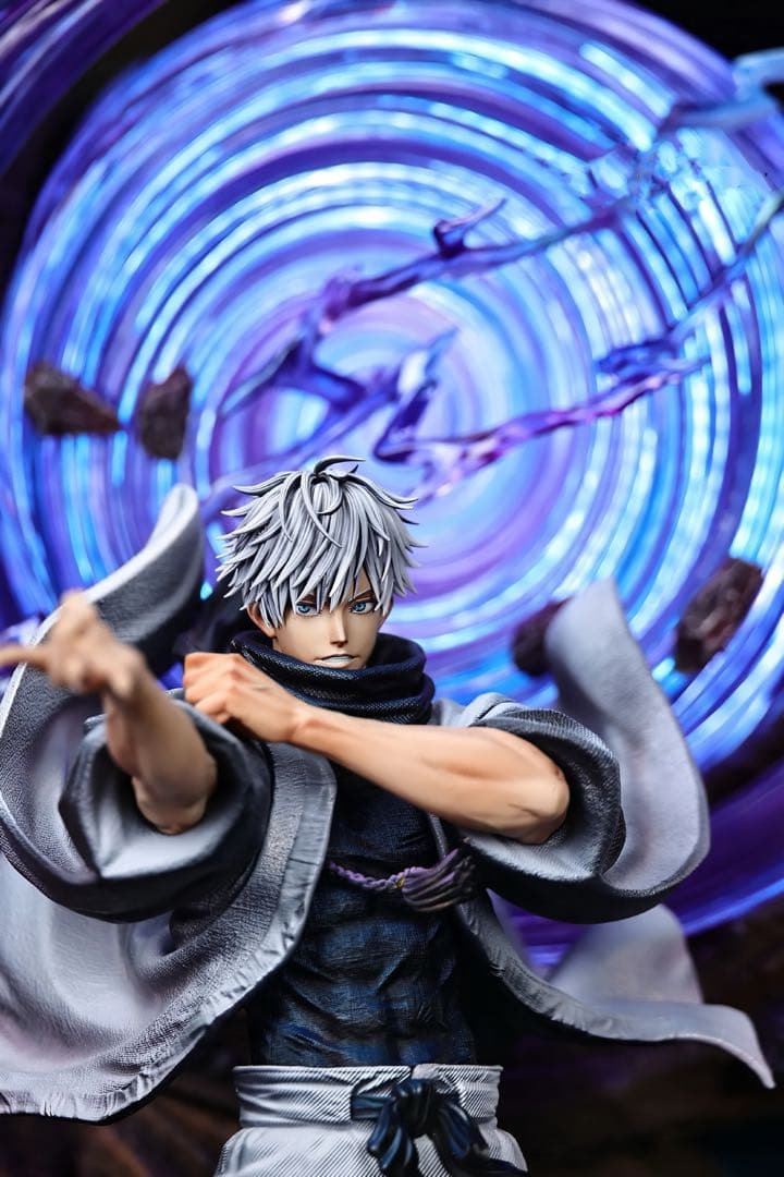 呪術廻戦　五条悟　虚式「茈」　ガレージキッド　フィギュア　A版　完成品