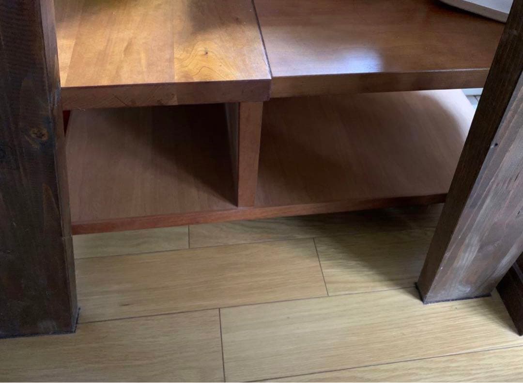 森宣雄デザイン　ウォールナット無垢　　センターテーブル　ローテーブル　送料込