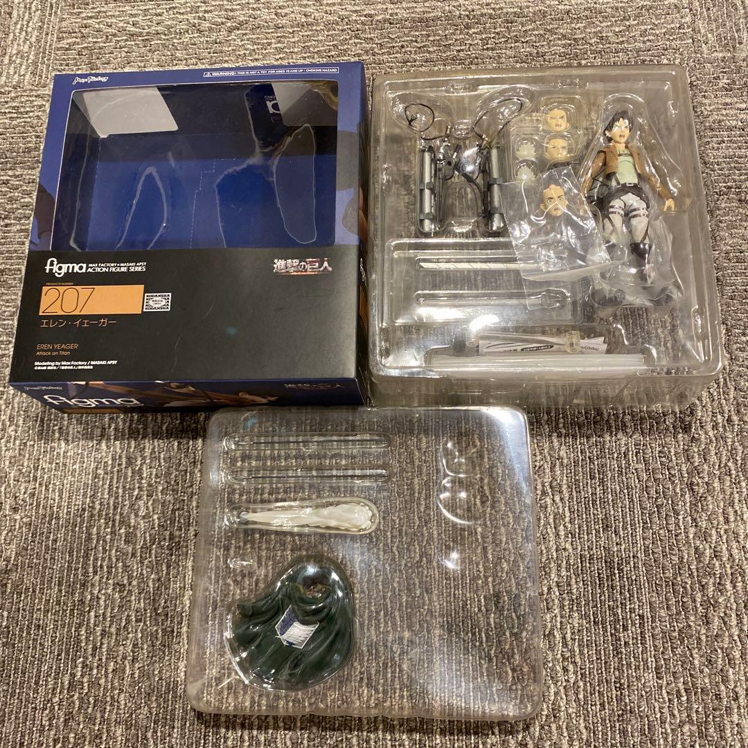 進撃の巨人 figma フィギュア エレン・イェーガー リヴァイ 兵長 ミカサ
