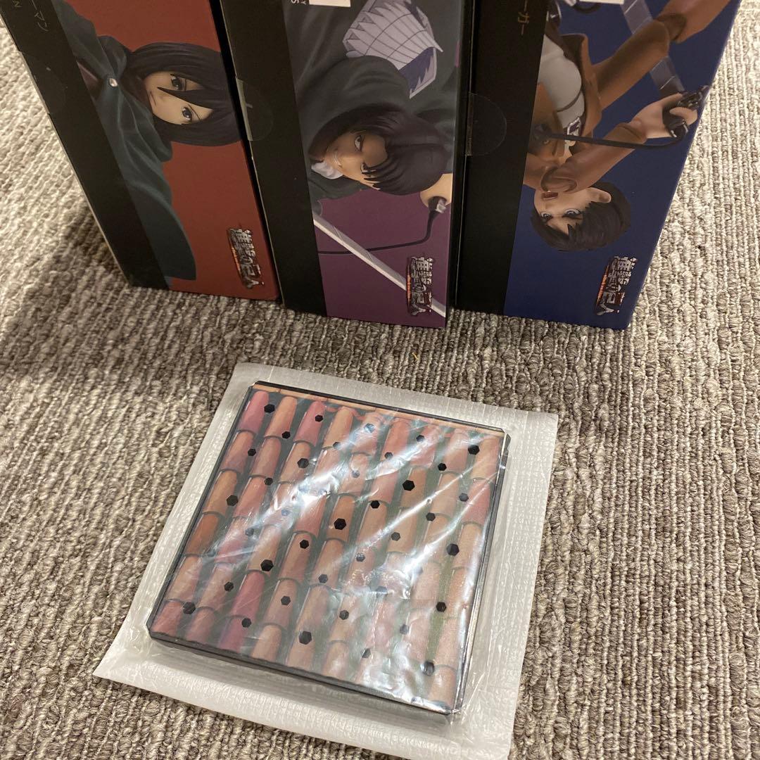 進撃の巨人 figma フィギュア エレン・イェーガー リヴァイ 兵長 ミカサ