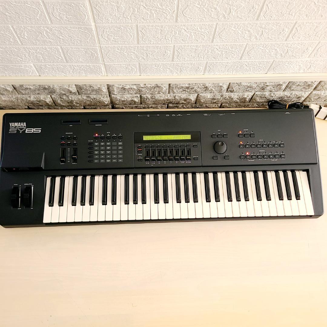 YAMAHA ヤマハ SY85 シンセサイザー 61鍵 - メルカリ