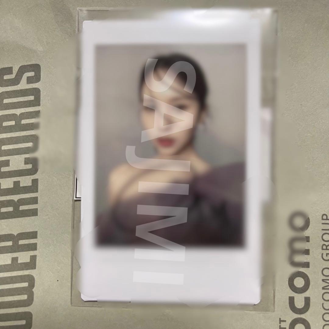 TWICE ミナ 直筆サイン入り チェキ