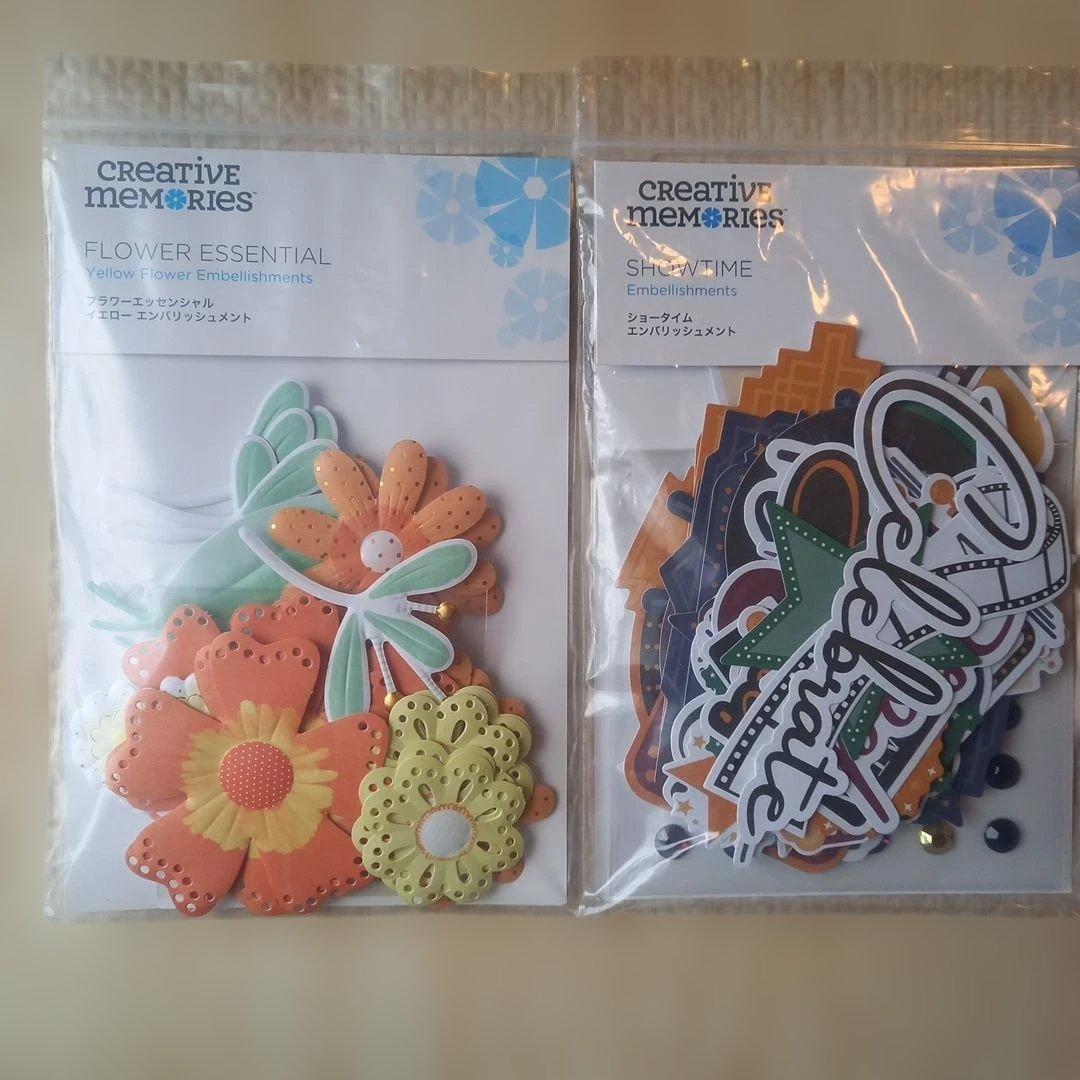 クリエイティブメモリーズ エンバリッシュメントのセット - メルカリ
