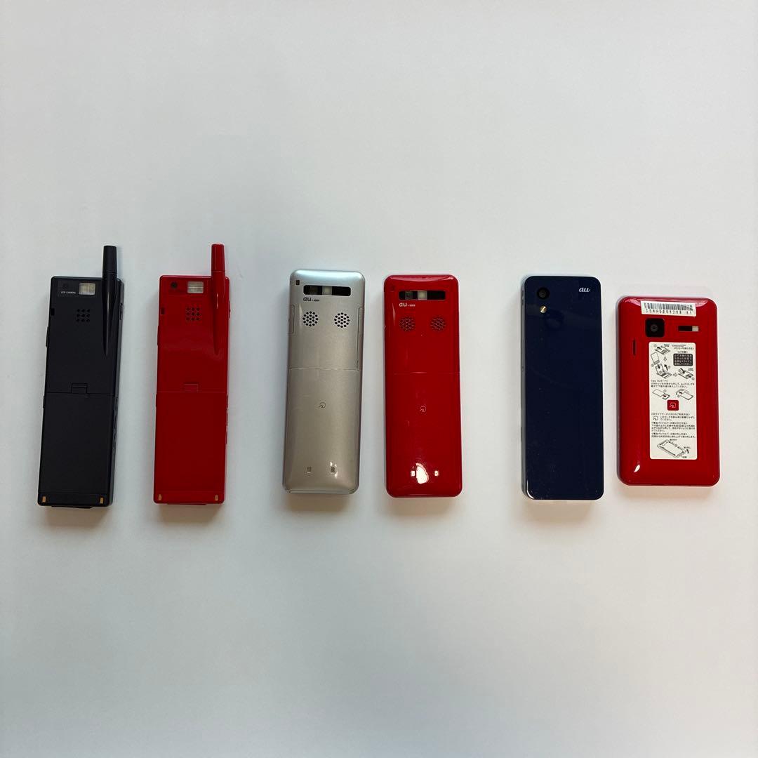 INFOBAR おまとめ6点 バッテリー無し 充電器 2点、箱1点-アウトレット