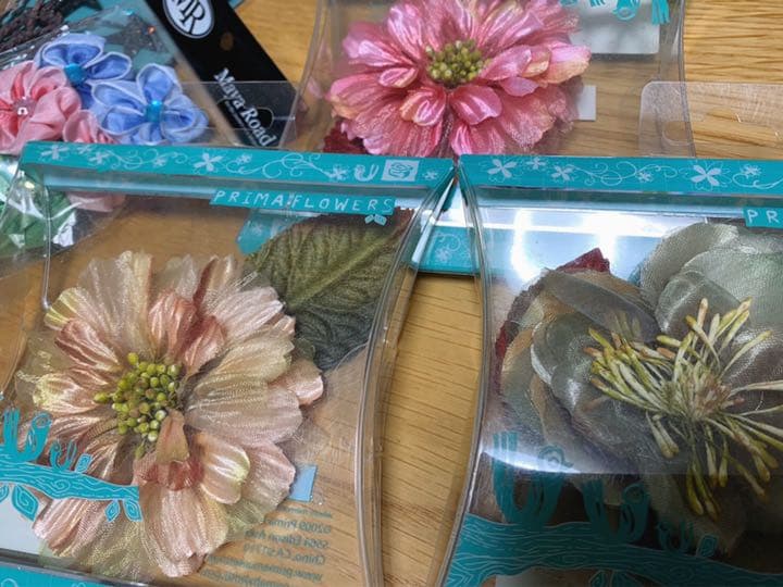 prima スクラップブッキング フラワーセット prima スクラップ