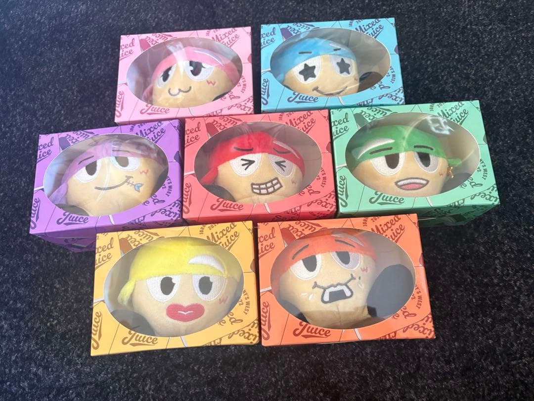 WEST. ヤツぬい 7体セット