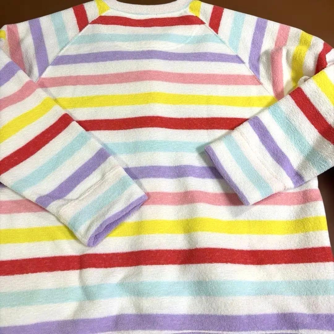 新品ワコール　ツモリチサトスリープボーダー裏起毛　パジャマ　Lサイズ