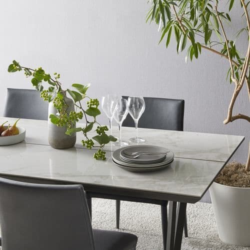 【mermer19】大塚家具 【レイラ】ダイニングテーブル　135cm