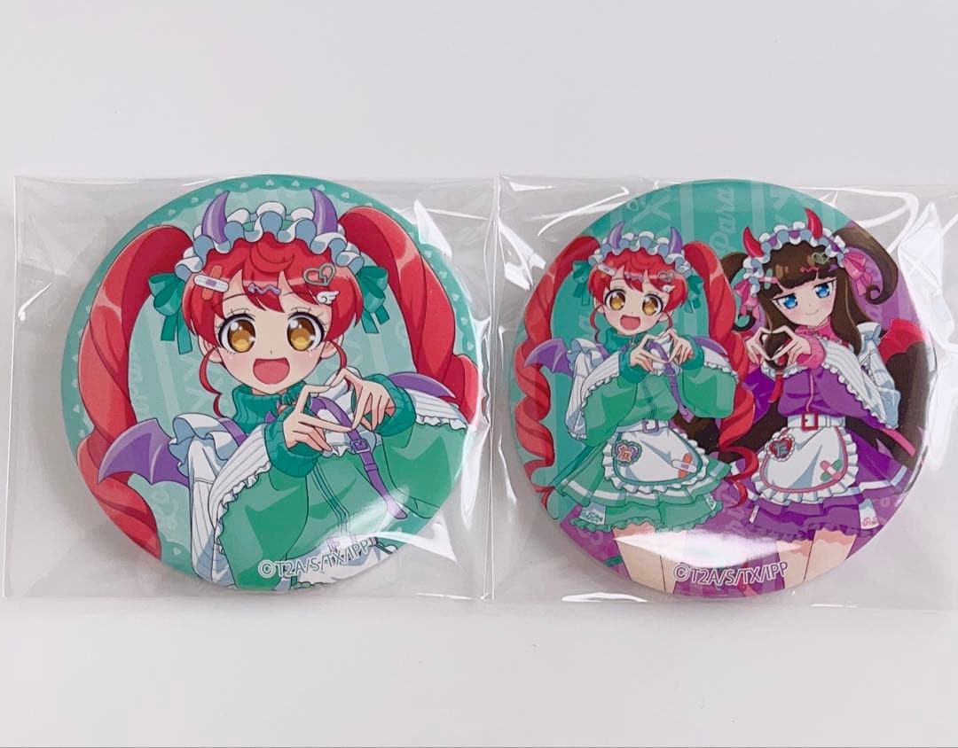 プリパラ ハートデビデビパーティー 白玉みかん 缶バッジ - メルカリ
