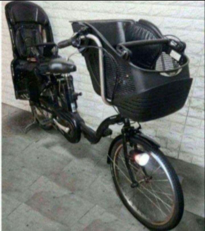✨美品✨大容量8Ah✨室内保管✨パナソニック ギュット　子供乗せ電動自転車