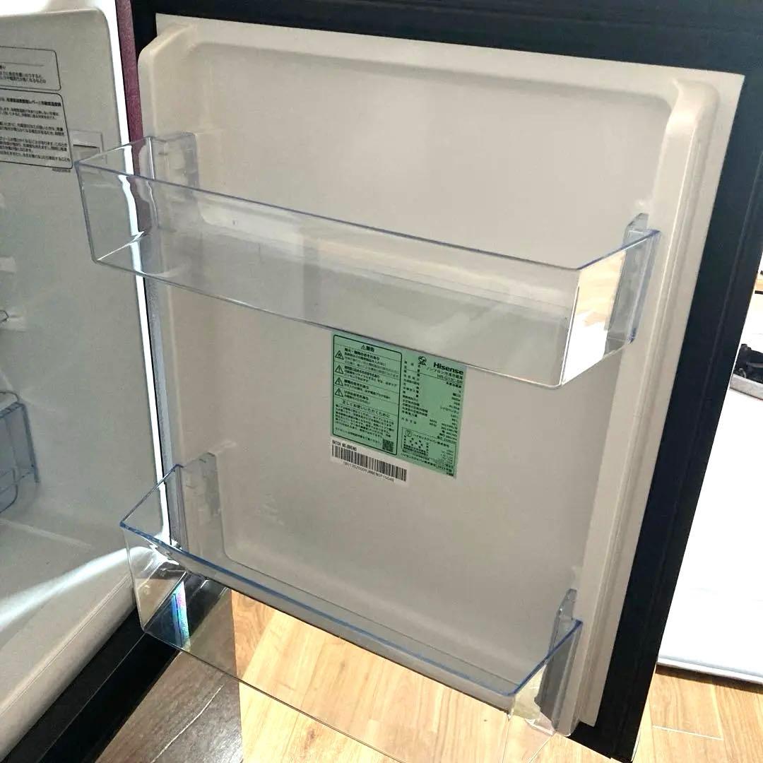 【送料無料】ハイセンス冷凍冷蔵庫135L LED照明自動霜取り機能付2023年製