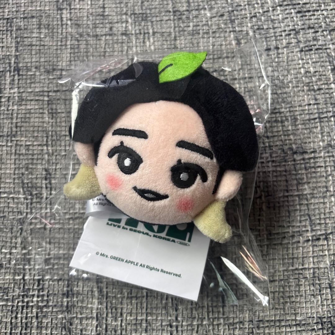 Mrs. GREEN APPLE 大森元貴 ぬいぐるみキーリング 新品未開封 - メルカリ