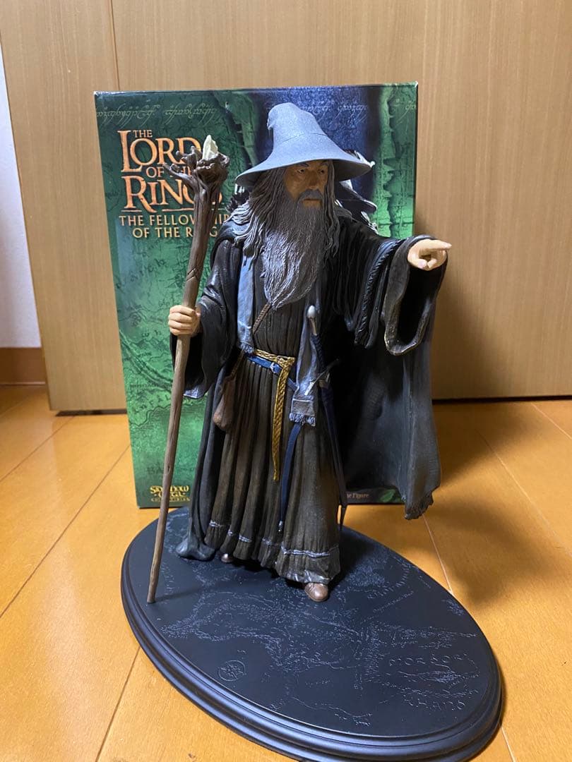 ロードオブザリング　SIDESHOW 灰色のガンダルフ　スタチュー WETA