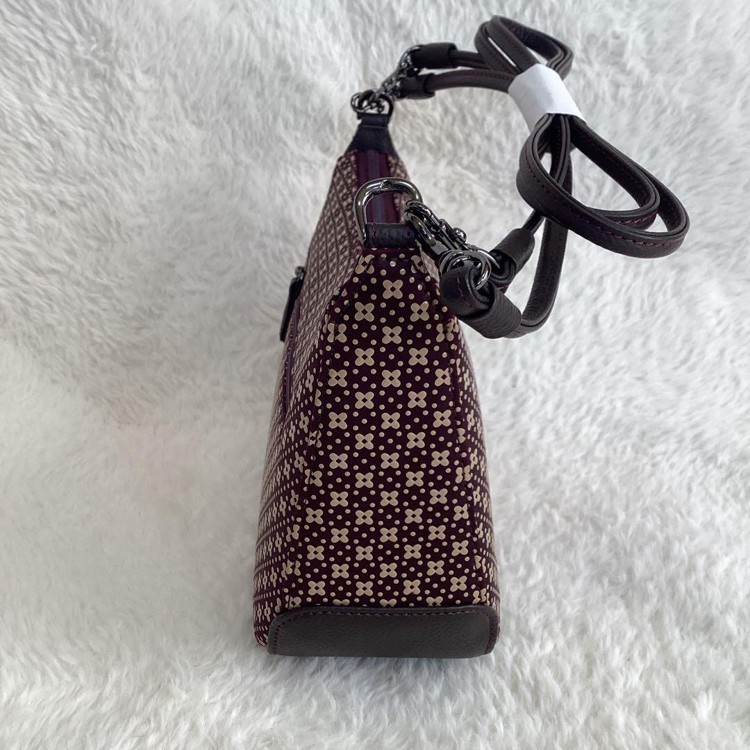 未使用 印傳屋 INDEN-YA 5ポシェット ショルダーバッグ ハンドバック