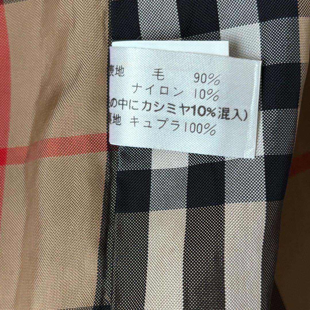 美品✨バーバリーズ ヴィンテージ カシミヤ混 ウール ロング ガウンコート L