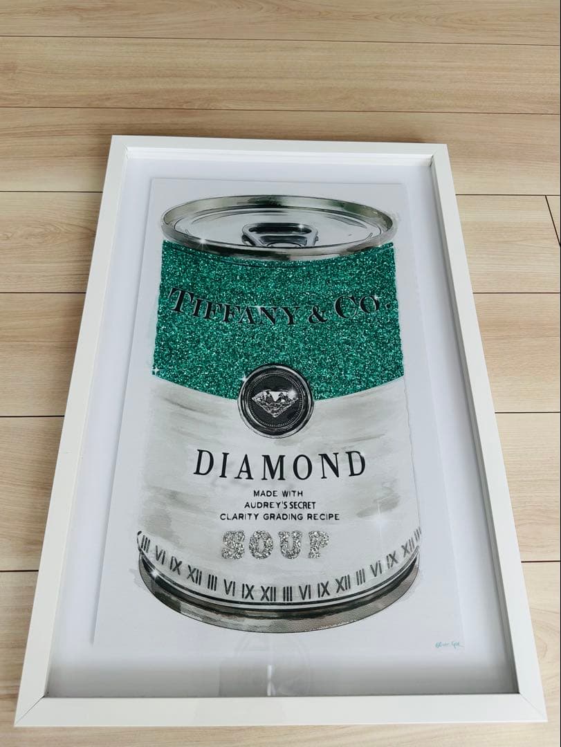 正規品OliverGalオリバーガル　TiffanyキャンバスアートSoup缶