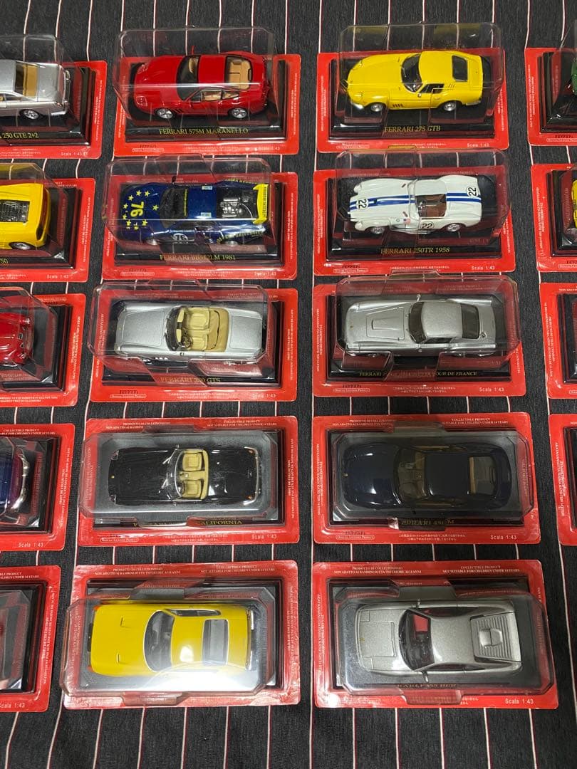 アシェット フェラーリコレクション1/43モデル 49台セット [ミニカー]+α
