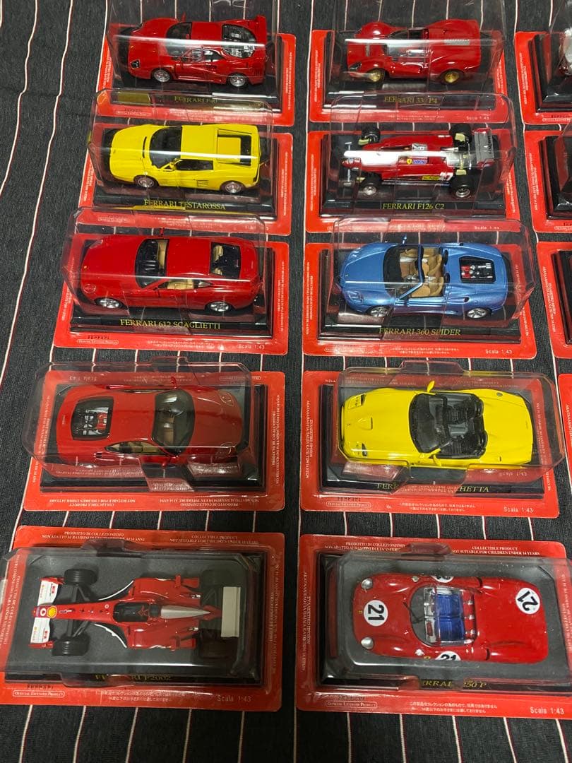 アシェット フェラーリコレクション1/43モデル 49台セット [ミニカー]+α