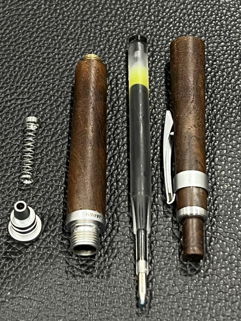 まさみつ様専用 S20ボールペン 神代欅+ノックボタン