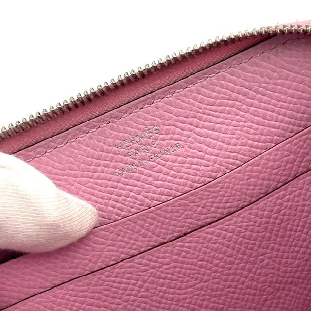 極美品 エルメス アザップミニ ヴォーエプソン ケース シルバー金具