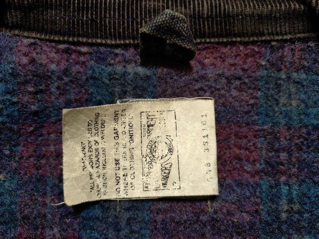 激レア80sUSA製カーハートデトロイトジャケット黒MジョニーデップJ430NX