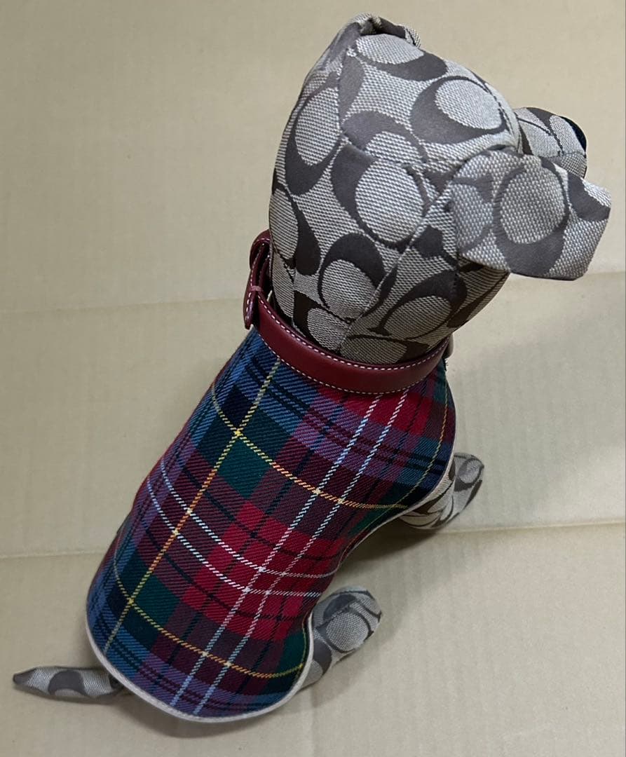 「レア」COACHコーチ　犬　ぬいぐるみ　置物