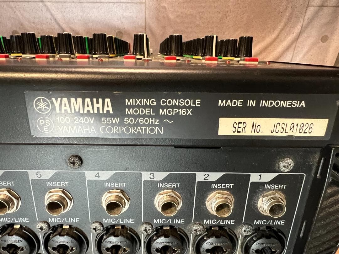 森*本様 YAMAHA /ヤマハ 【MGP16X】 アナログミキサーミキサー