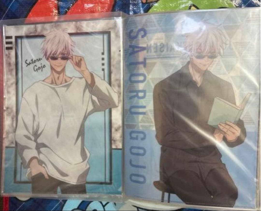 呪術廻戦 クリアファイル98枚 ステッカー3枚 まとめ売り 五条悟