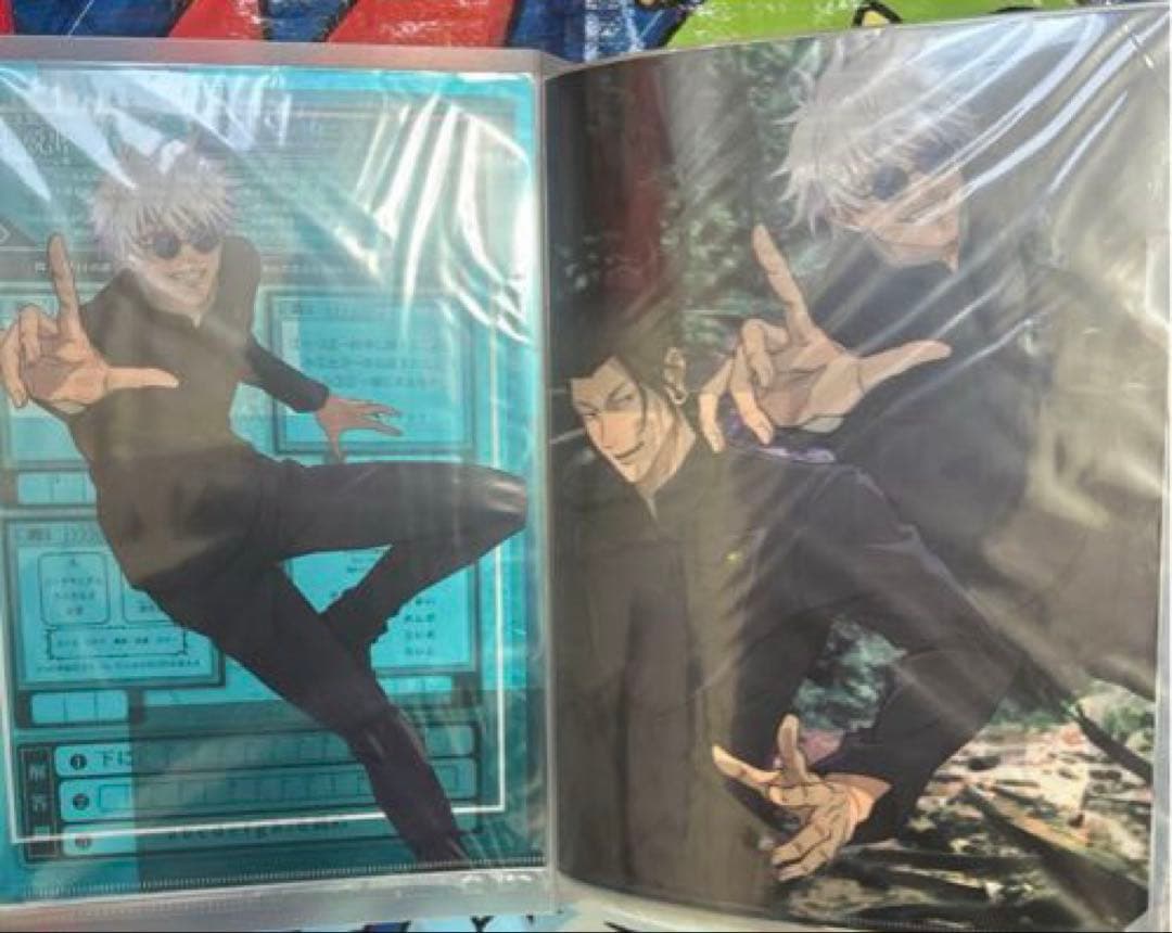 呪術廻戦　クリアファイル98枚　ステッカー3枚　まとめ売り　五条悟