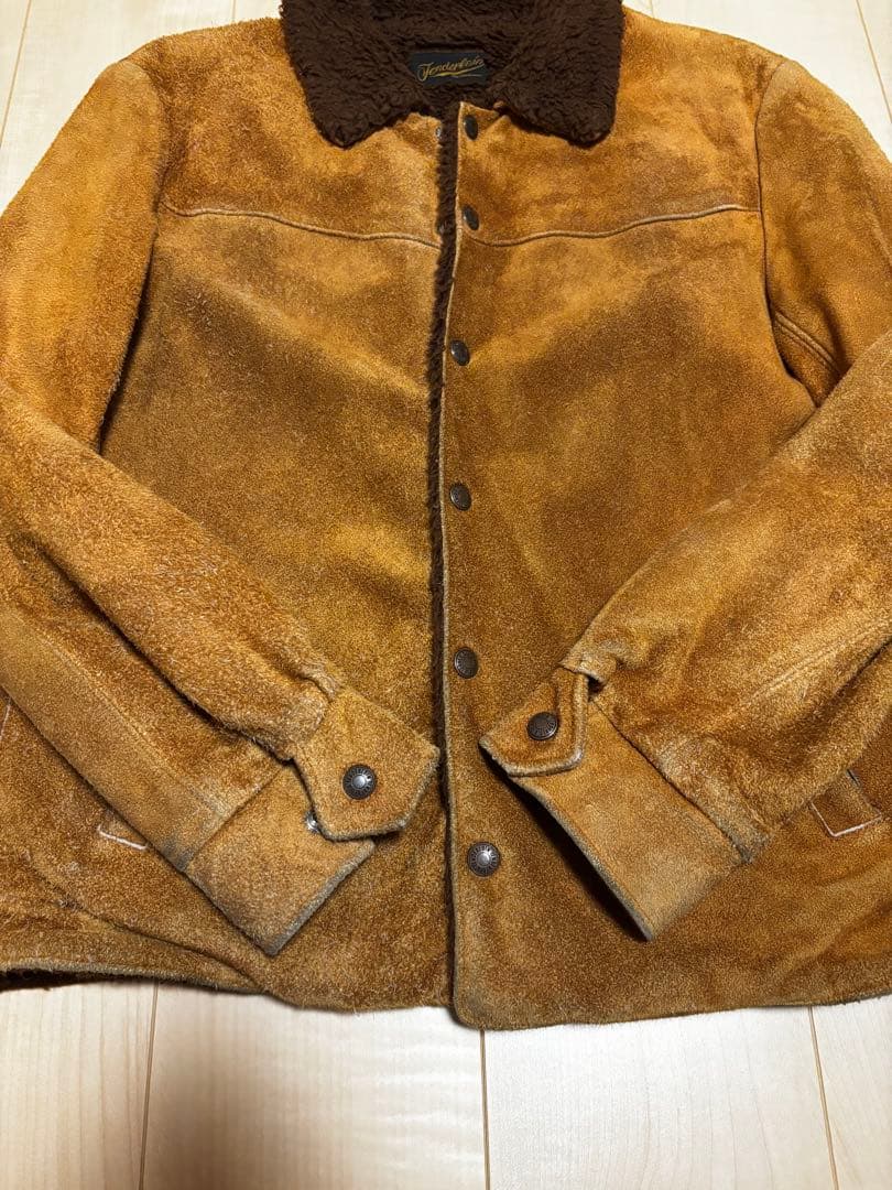 テンダーロイン t-saddleサドルスエード レザージャケットXSキムタク着