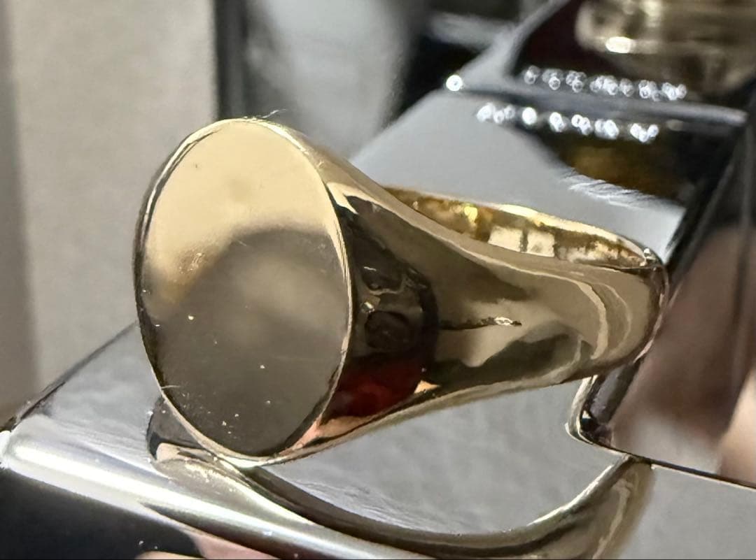 TIKASHI K10 シグネットリング 11号(実寸12.5)