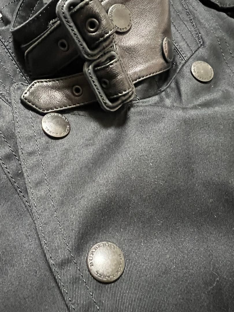 BURBERRY BLACK LABEL ナポレオンジャケット ブラック