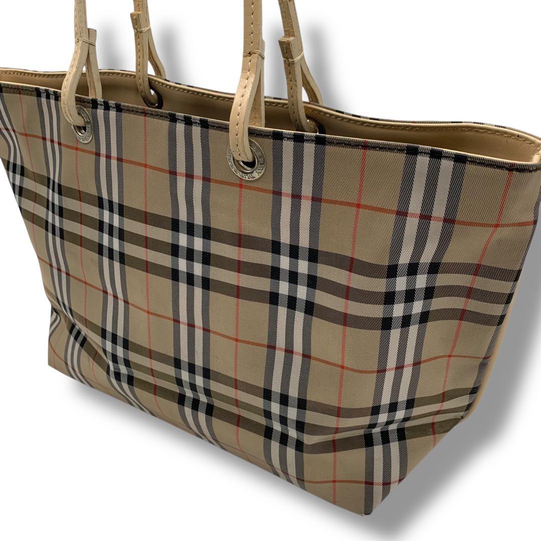 Burberry チェック柄 トートバッグ