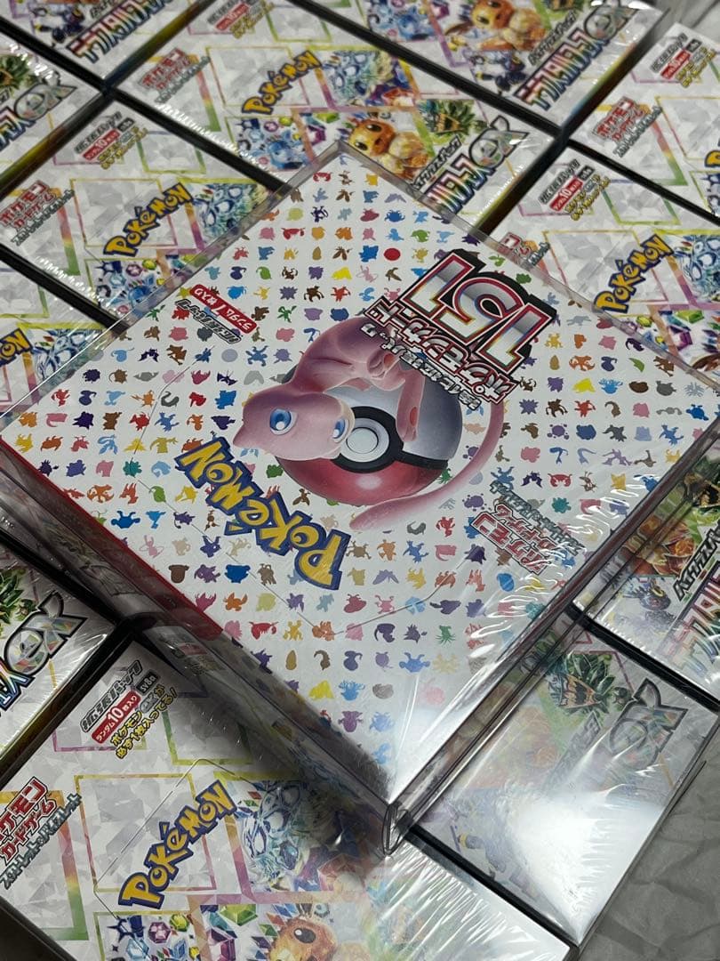 ポケモンカード151 テラスタルフェスex 10BOX